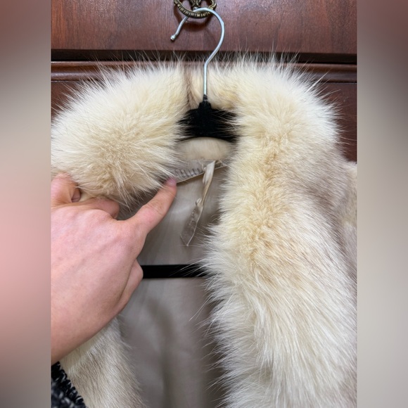 Vintage mink with fox  Fur Coat - Picture 8 of 14